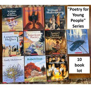 Lot Sale - "Poetry for Young People" 10 Book Series